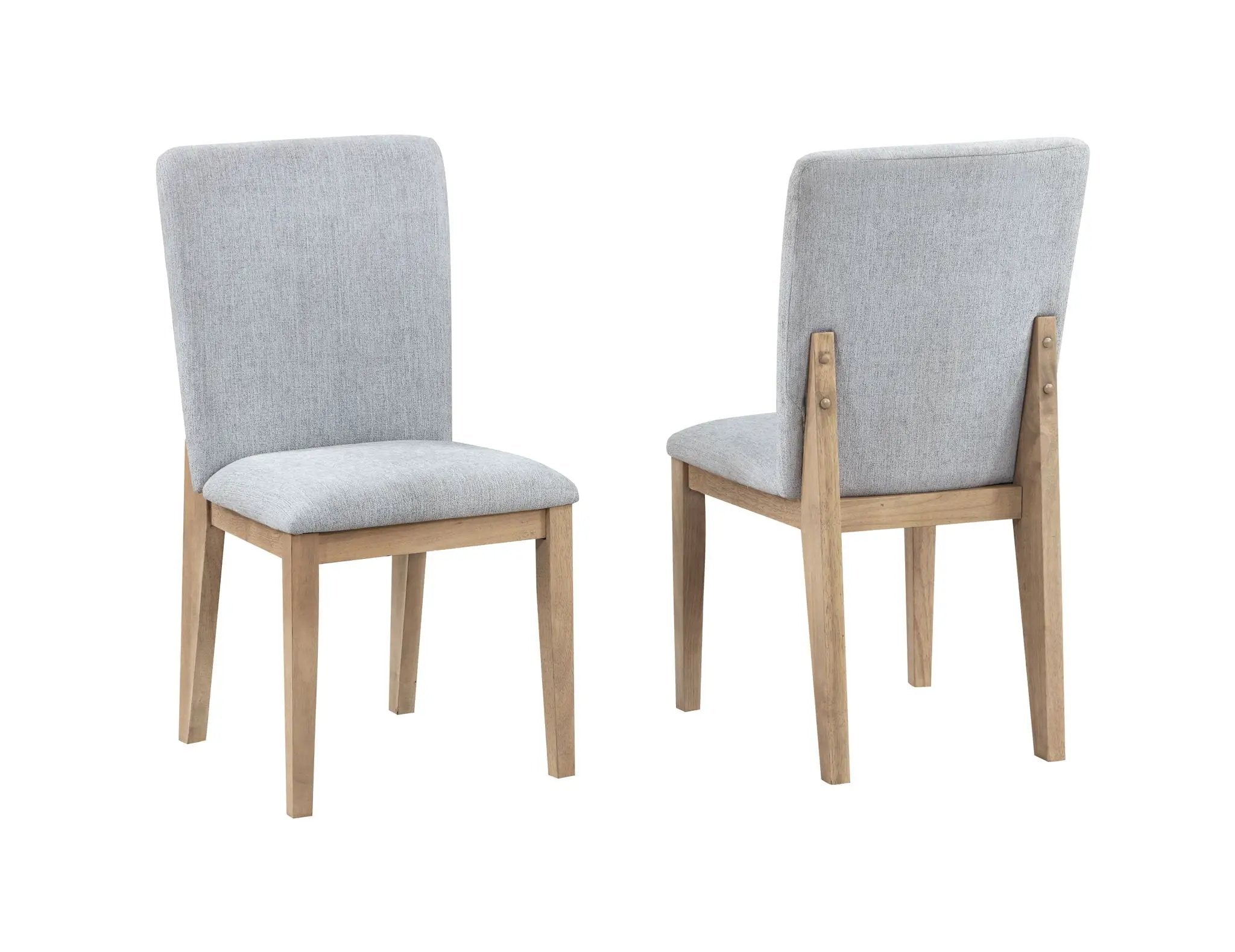 Caspian - And Oak Finish Dining Chair (Set of 2) - Gray by Unique Piece Furniture