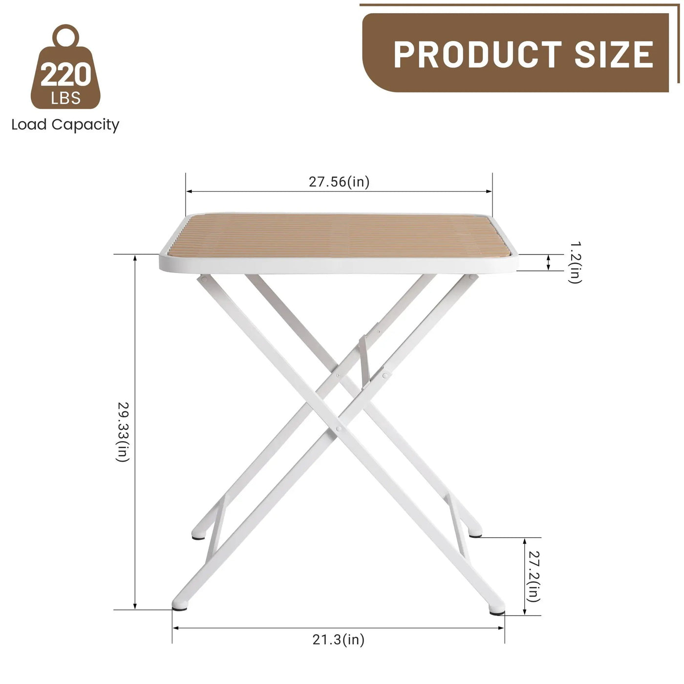 4 Piece Set Of Modern Designed Single Chairs With Folding Square Table by HouseOfZazla