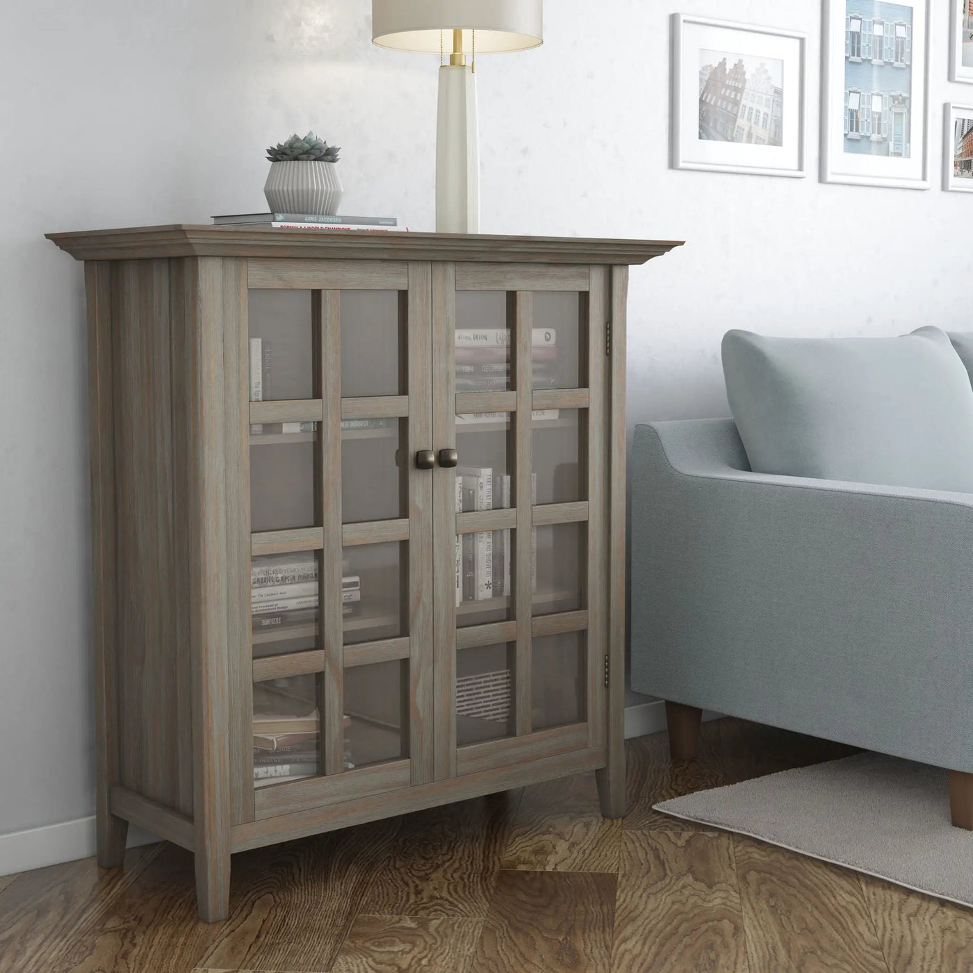 Acadian - Medium Storage Cabinet, Handcrafted by HouseOfZazla