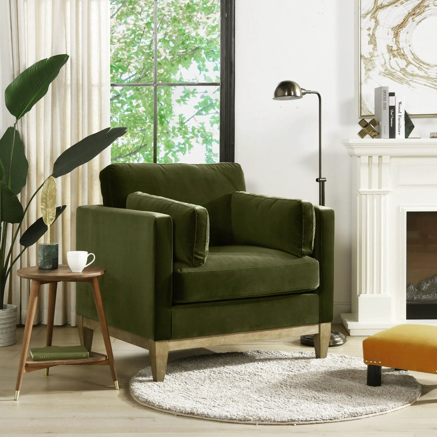 Knox - Modern Farmhouse Arm Chair by Unique Piece Furniture