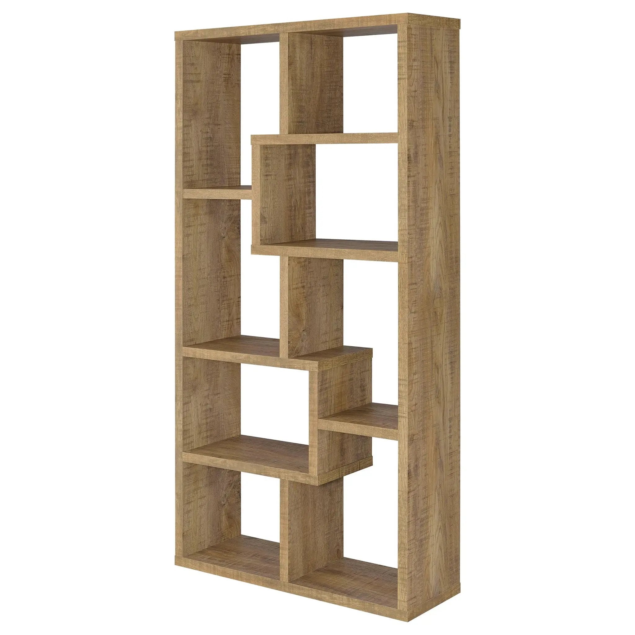 Theo 71-inch 6-shelf Bookshelf Mango by Unique Piece Furniture