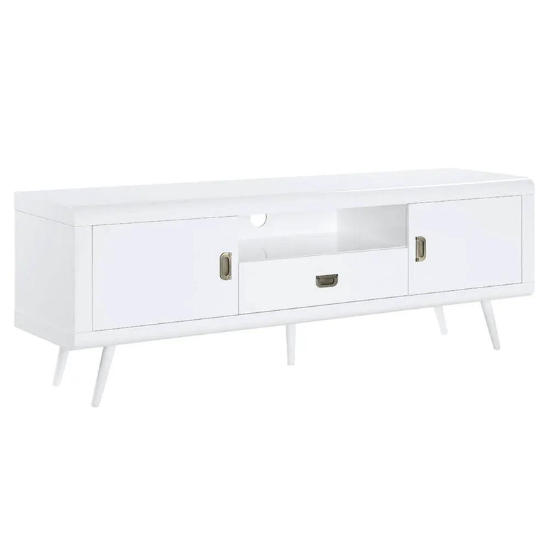 Pagan - TV Stand - White High Gloss by Unique Piece Furniture