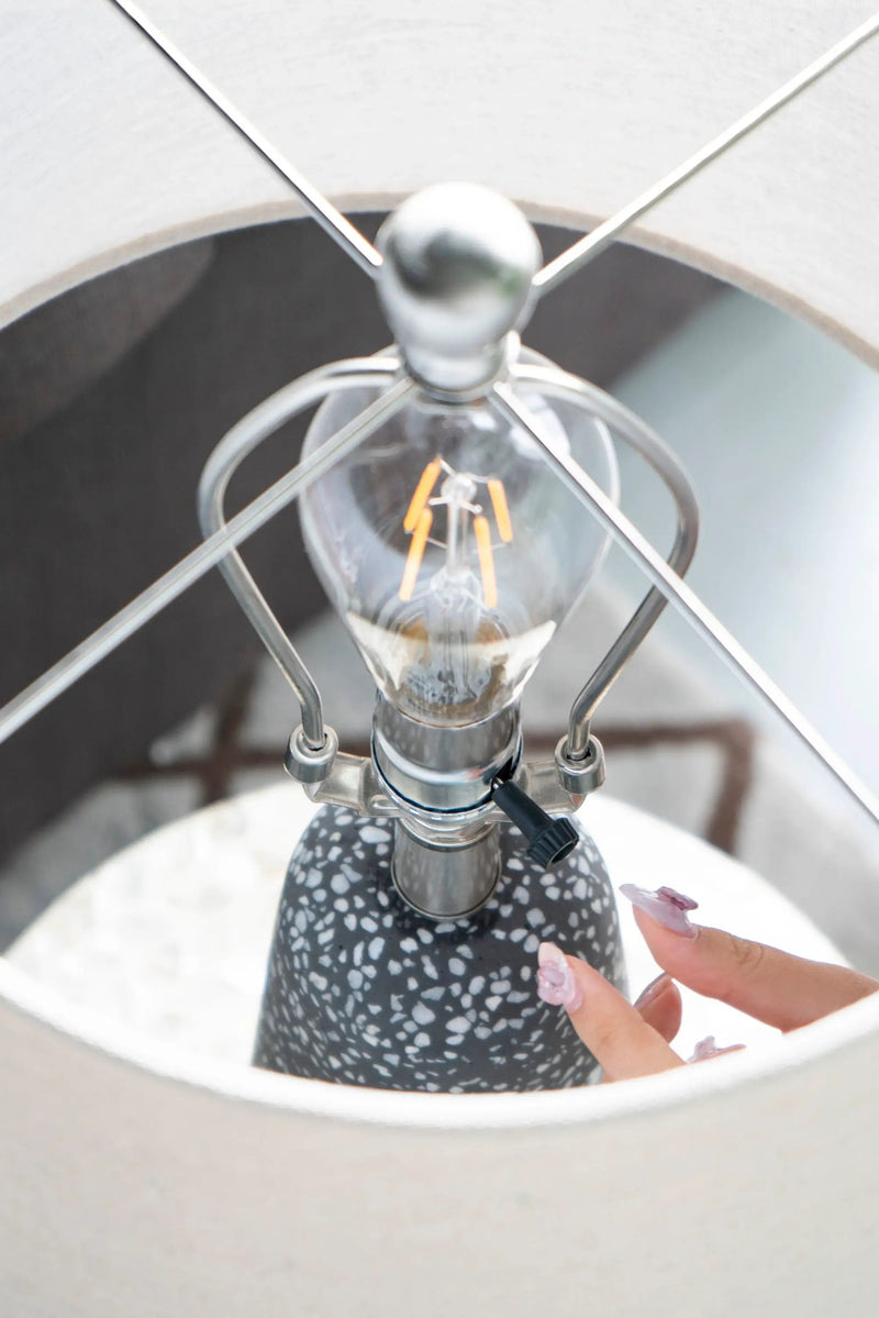Artisan Multicolor Glass Table Lamp by HouseOfZazla