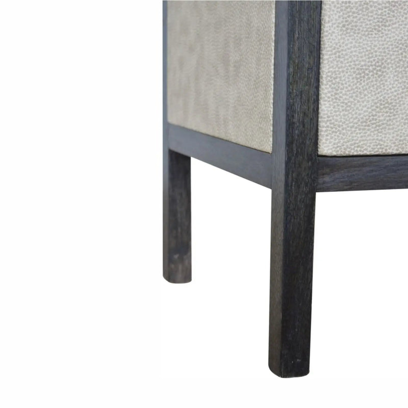 Nightstand, 3 Drawer - Black by Unique Piece Furniture