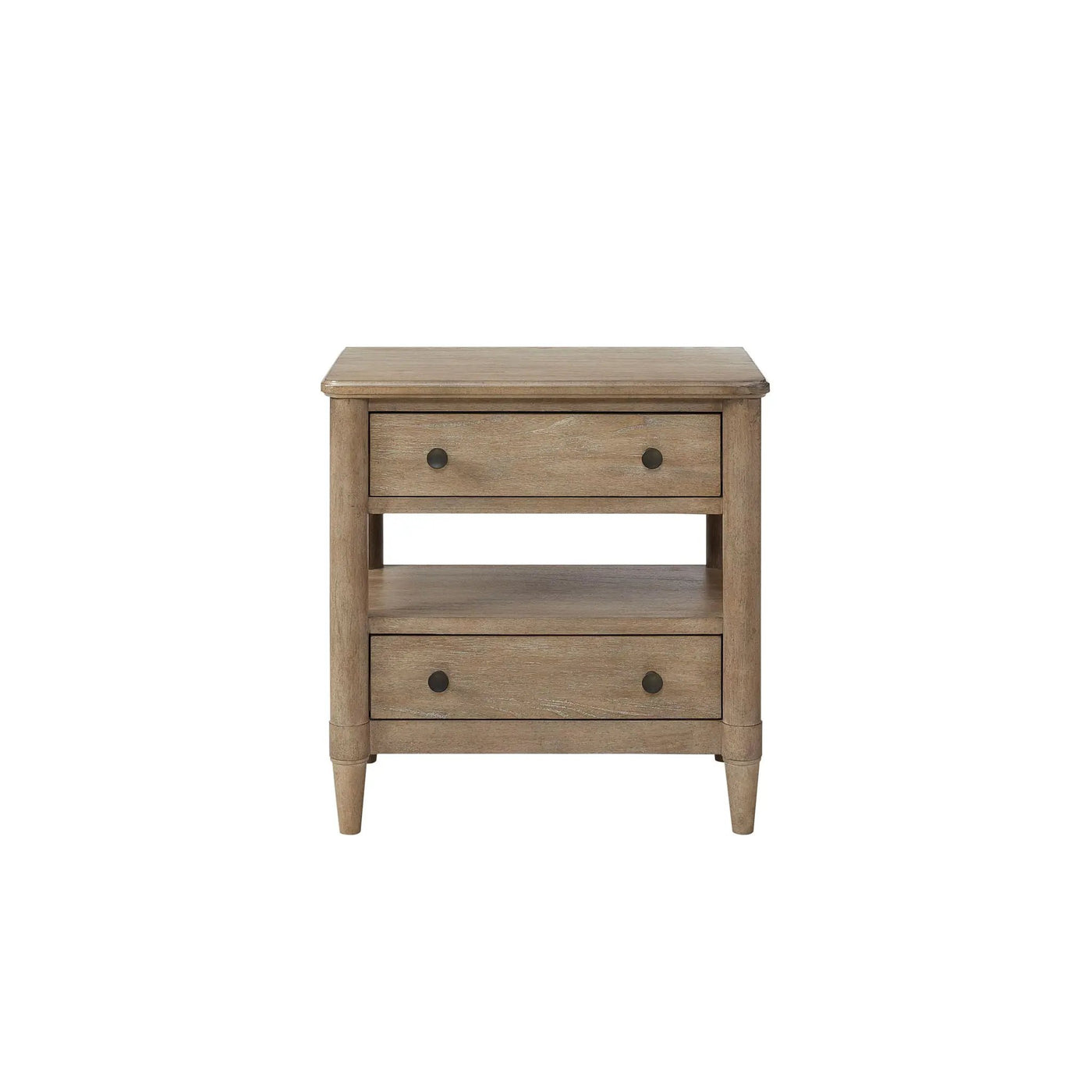 Open Nightstand With 2 Drawers by Unique Piece Furniture