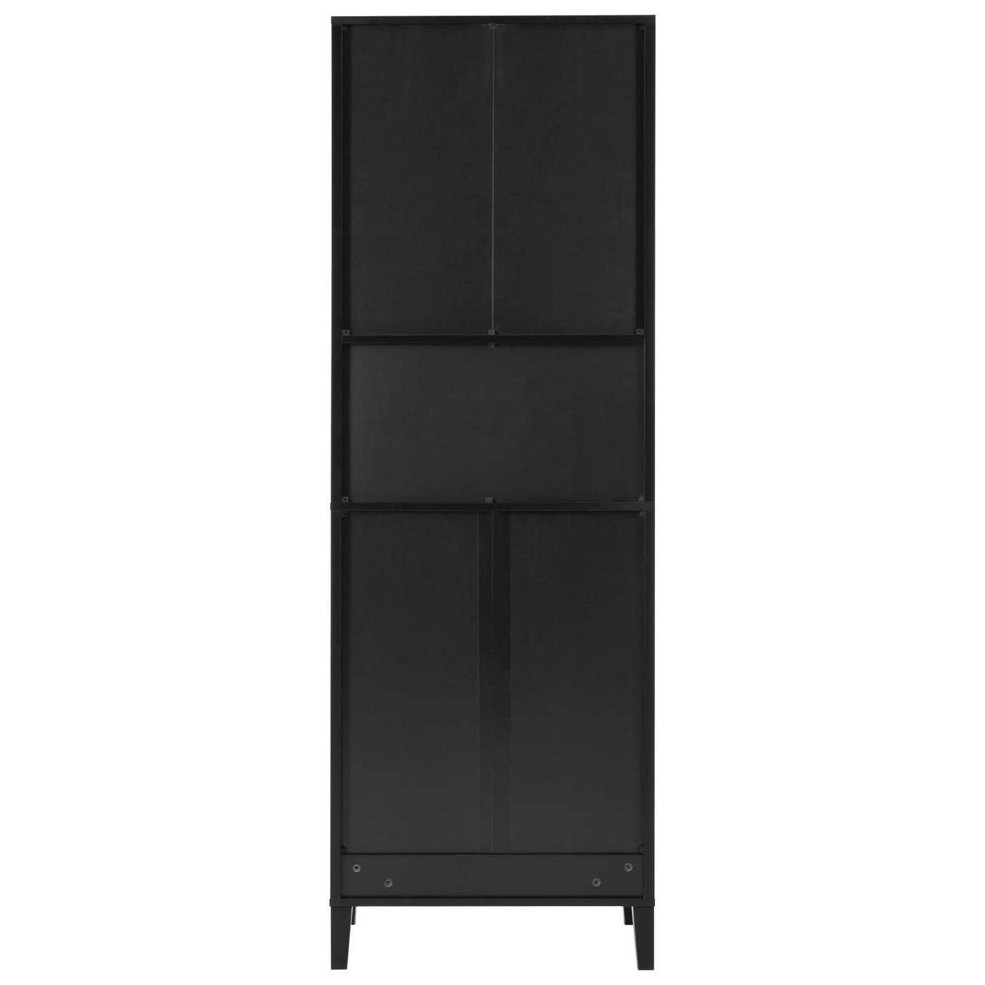 Freestanding Tall Bathroom Cabinet With Soft Close Doors And Adjustable Shelves by HouseOfZazla