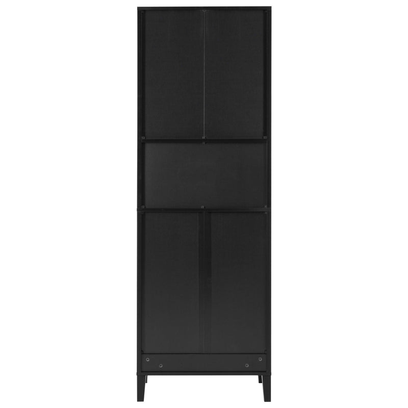 Freestanding Tall Bathroom Cabinet With Soft Close Doors And Adjustable Shelves by HouseOfZazla