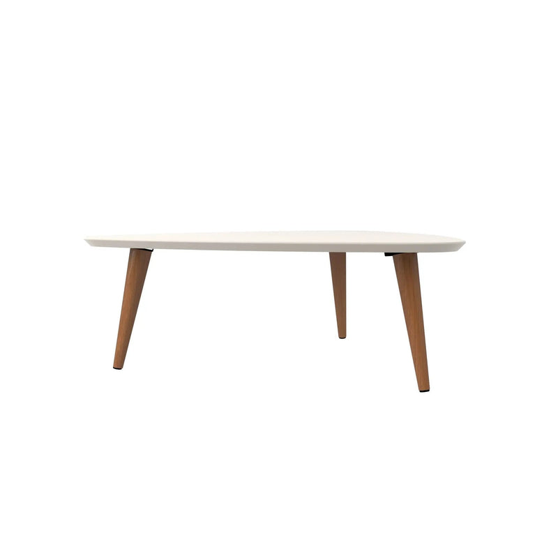 Utopia - Triangle Coffee Table - Off White by HouseOfZazla