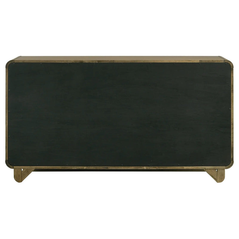 Amsbury 6-drawer Dresser Cabinet Nutmeg by Unique Piece Furniture