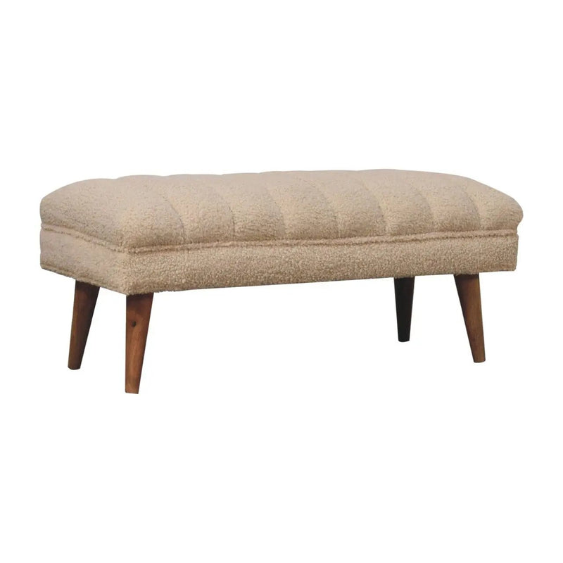 Puffer Bench - Beige by HouseOfZazla