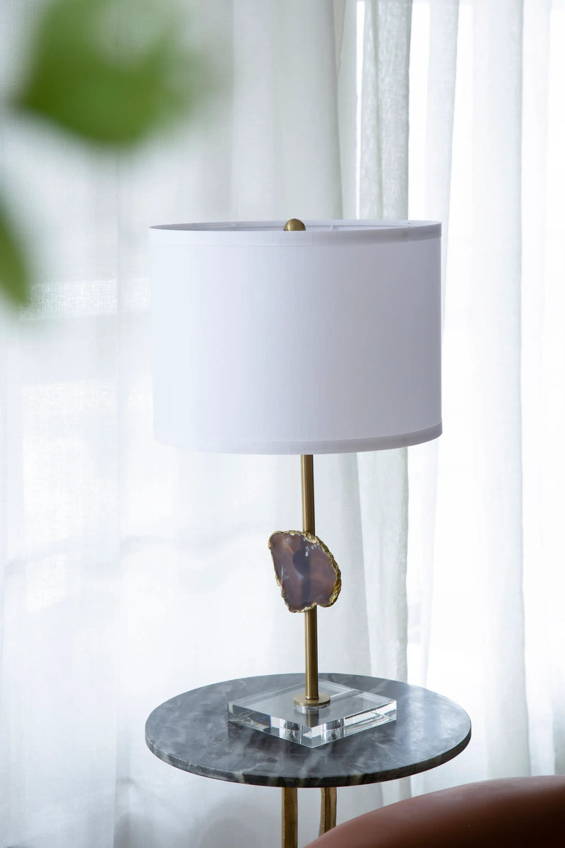 D14x25.2" Acrylic Table Lamp by HouseOfZazla