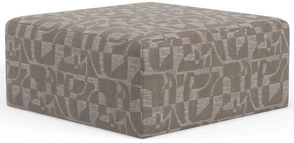 Zeke - Cocktail Ottoman - Cloud