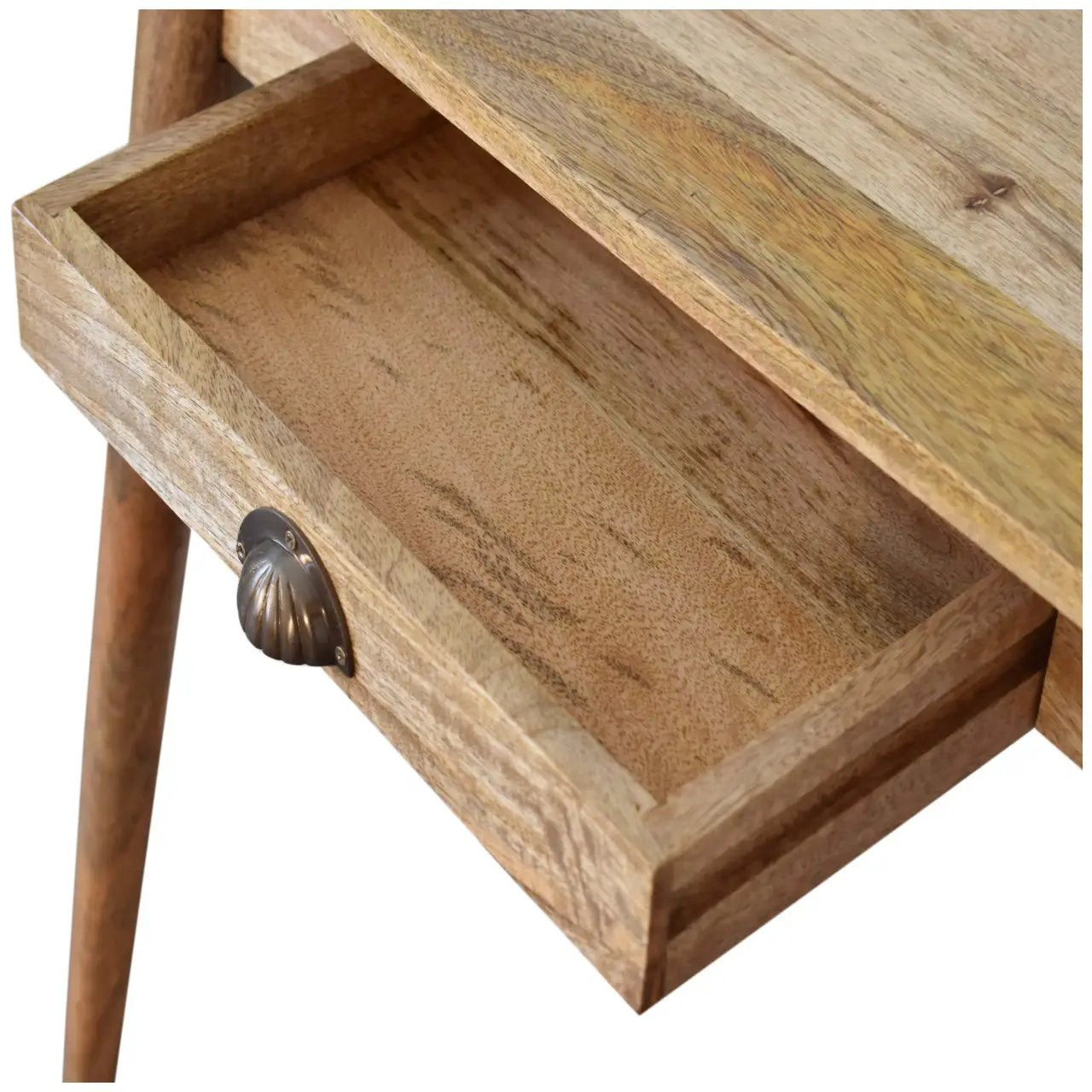 Solid Wood Mini Nordic Style Writing Desk by HouseOfZazla