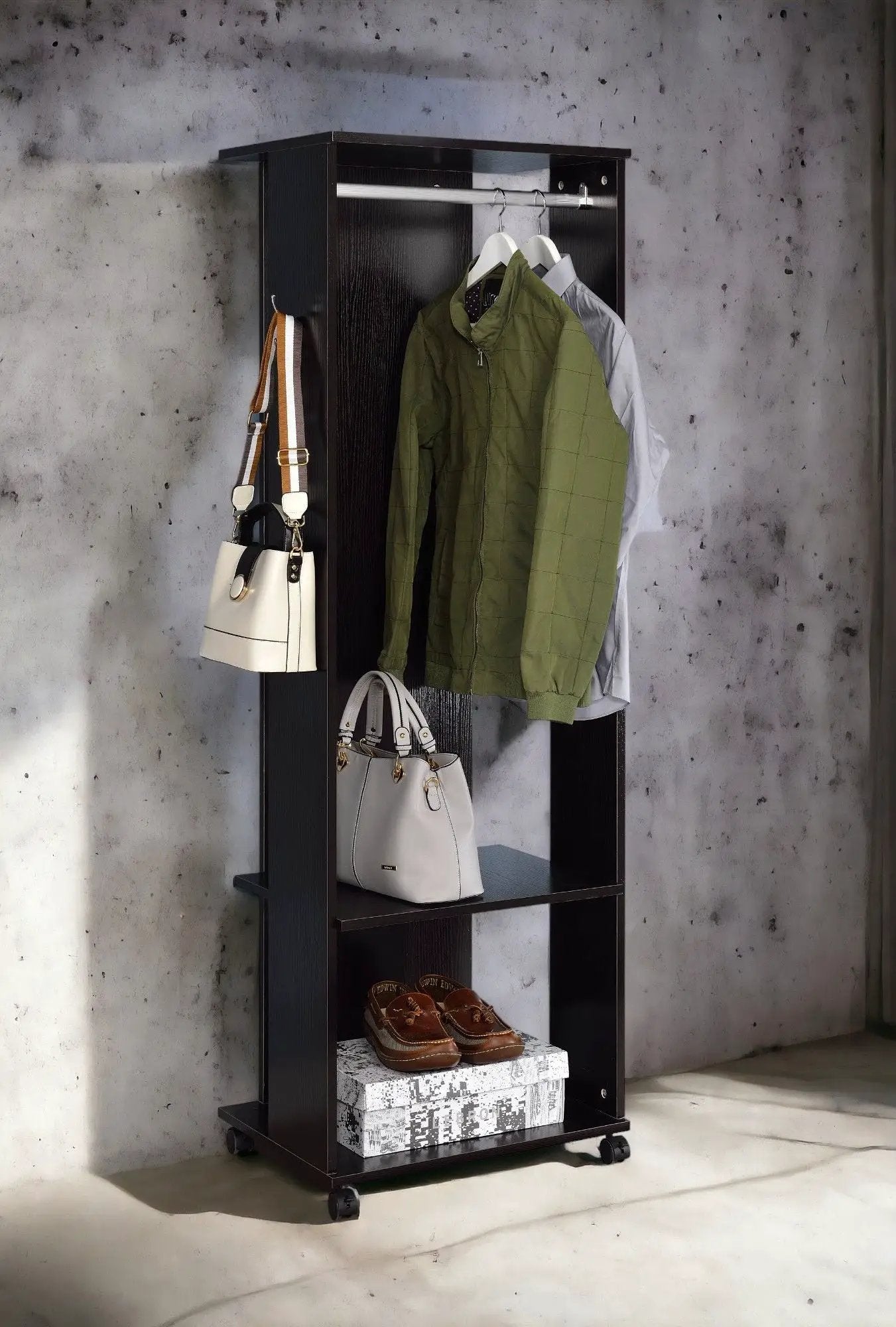 Kolen - Hall Tree - Espresso by Unique Piece Furniture