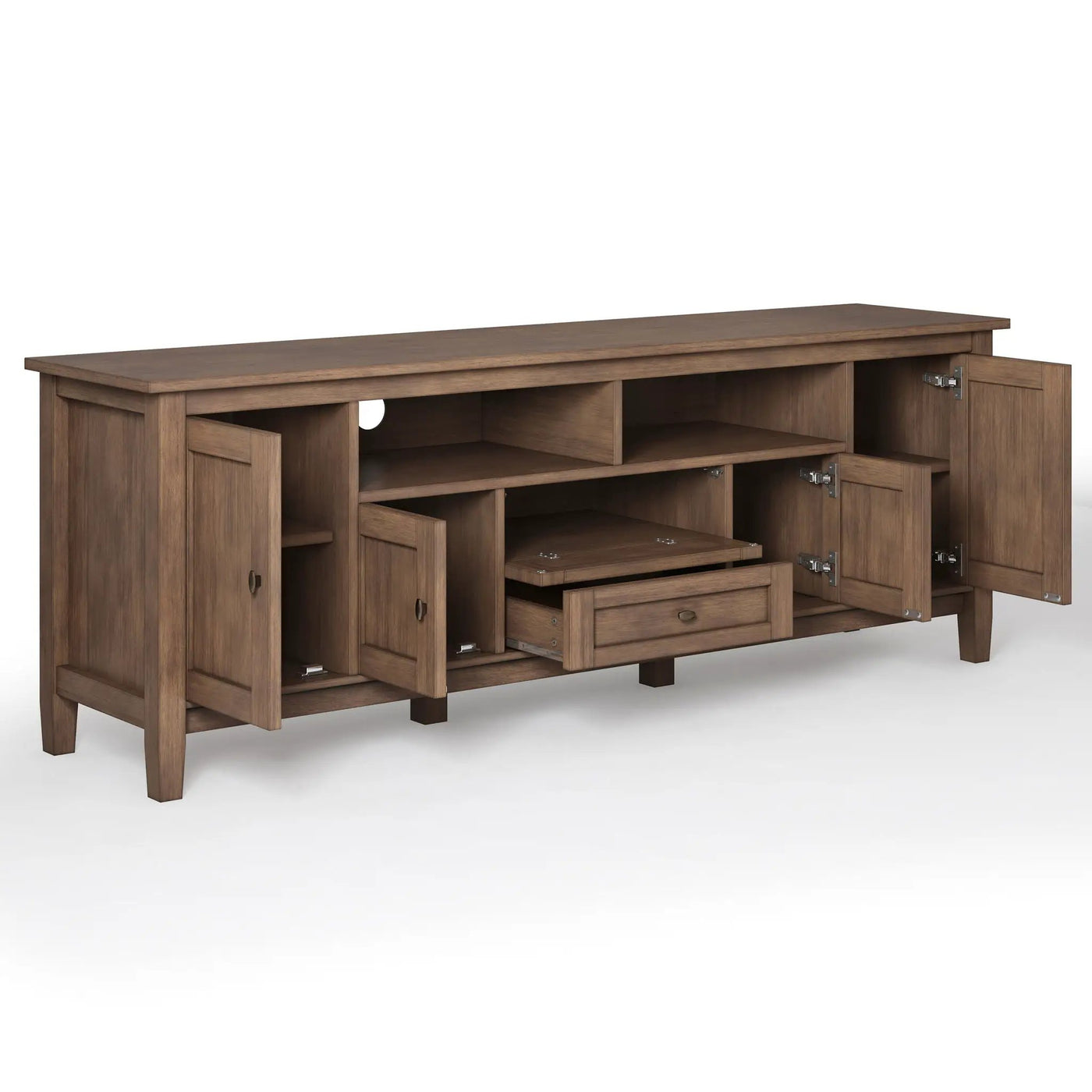 Warm Shaker - Handcrafted TV Media Stand by Unique Piece Furniture