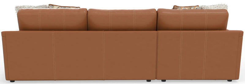Minori - Italian Leather Sofa / Chaise And Cocktail Ottoman by Unique Piece Furniture