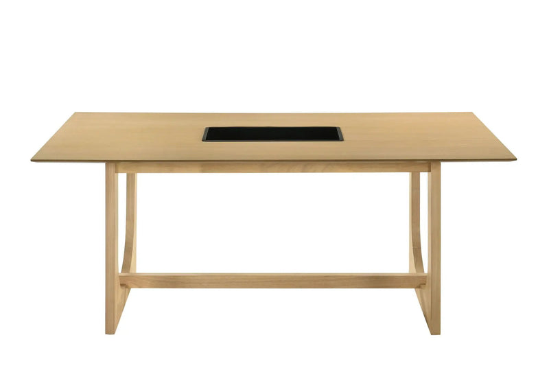 Blayde - 8 Pieces Dining Room Set - Natural / White by Unique Piece Furniture