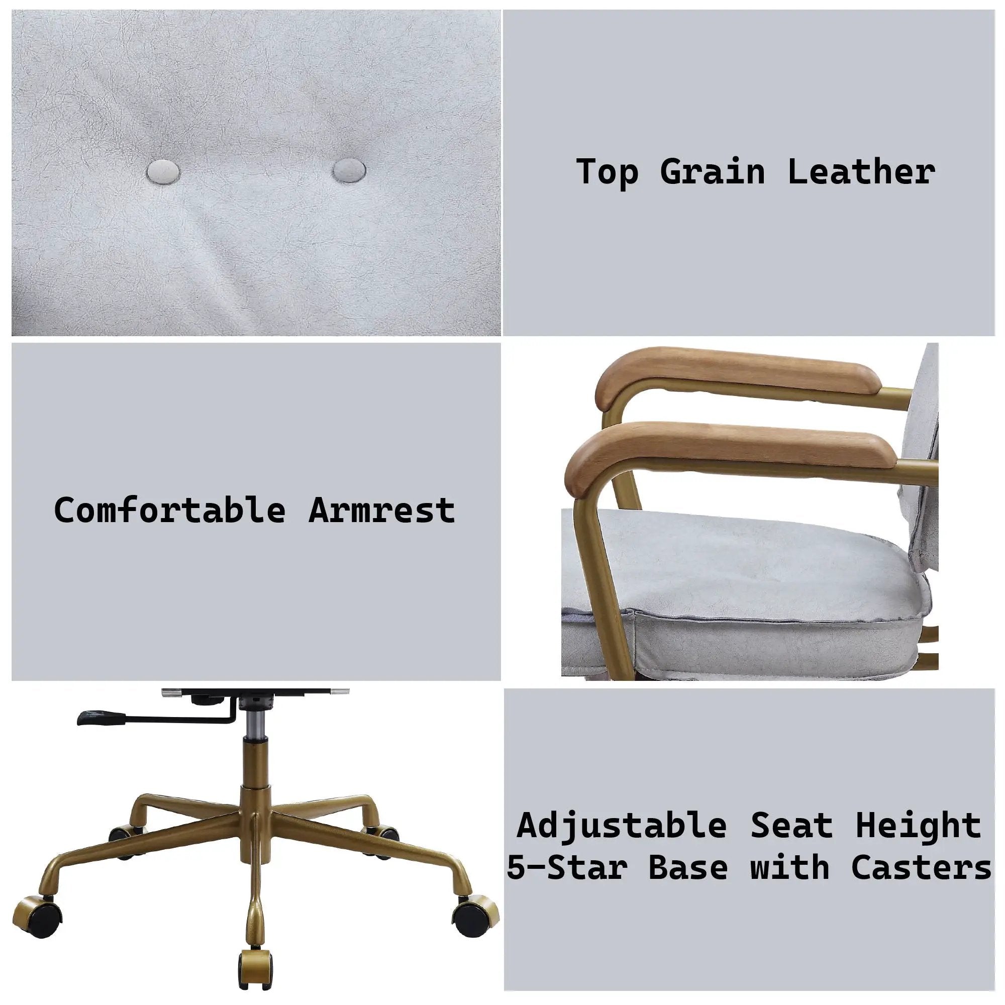 Siecross - Top Grain Office Chair by Unique Piece Furniture