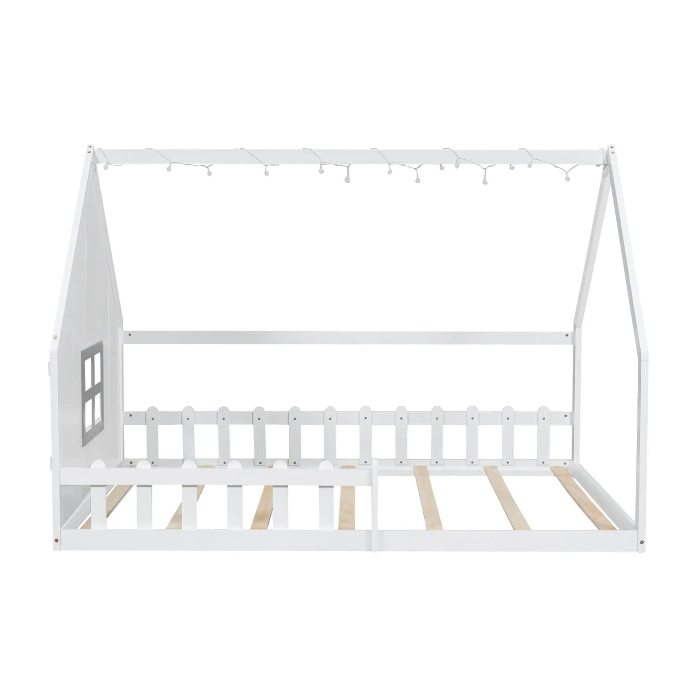 House Bed With Window And Fence by HouseOfZazla