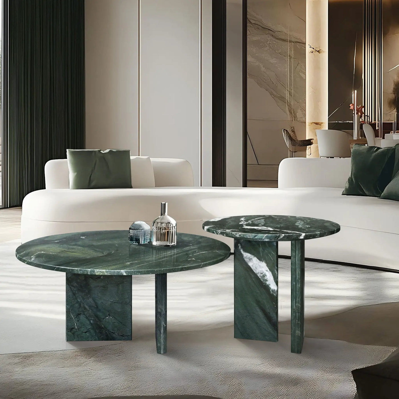 Elegant Coffee Duo Table Set by Unique Piece Furniture