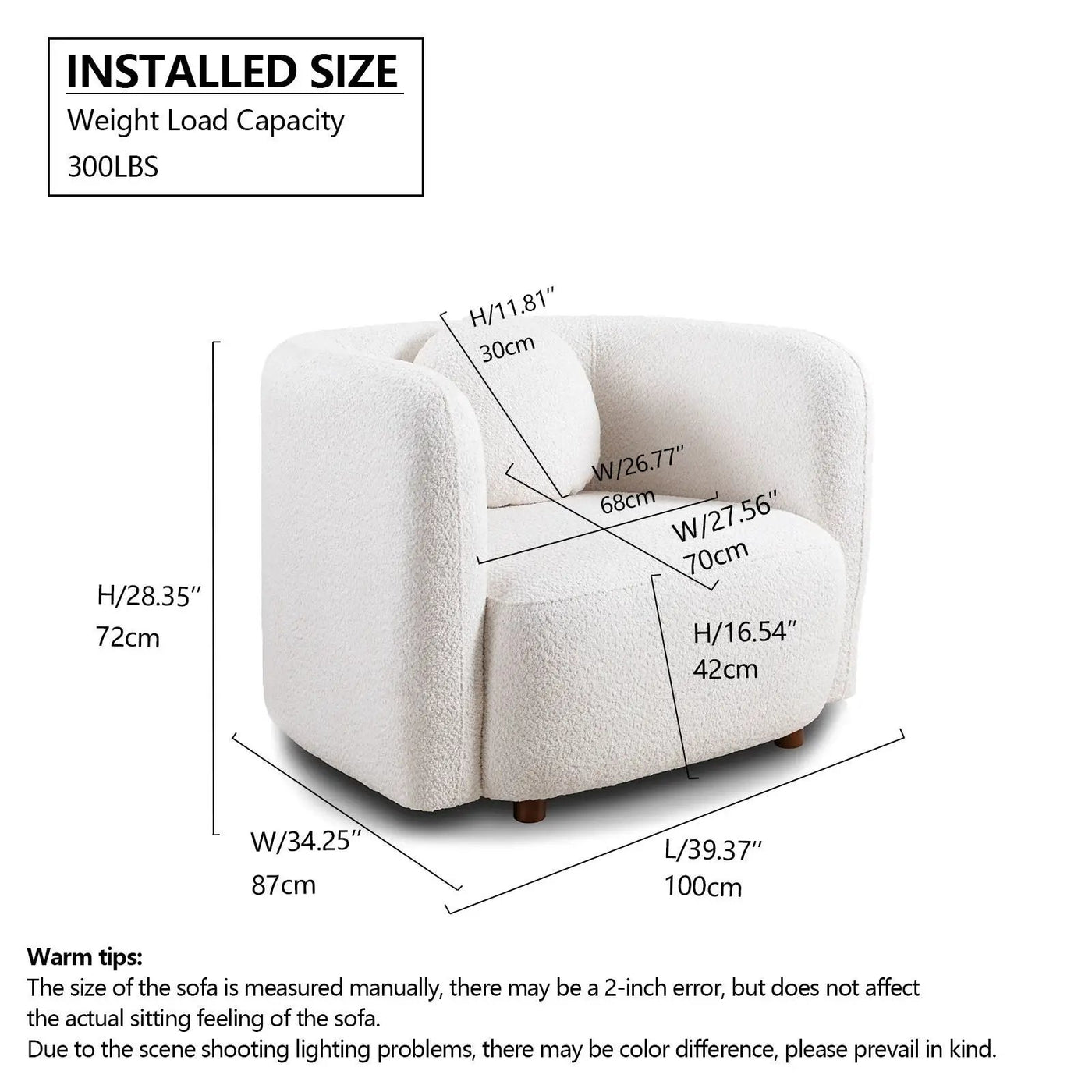 Japandi Style Accent Square Chair by HouseOfZazla