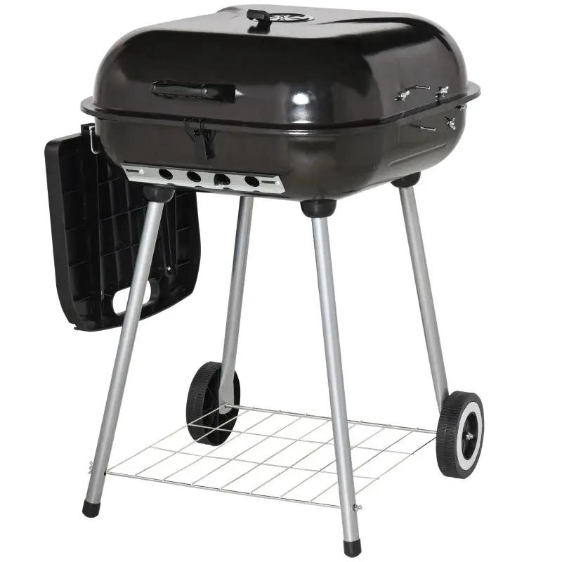 22-Inch Porcelain-Enameled Outdoor BBQ Grill by HouseOfZazla