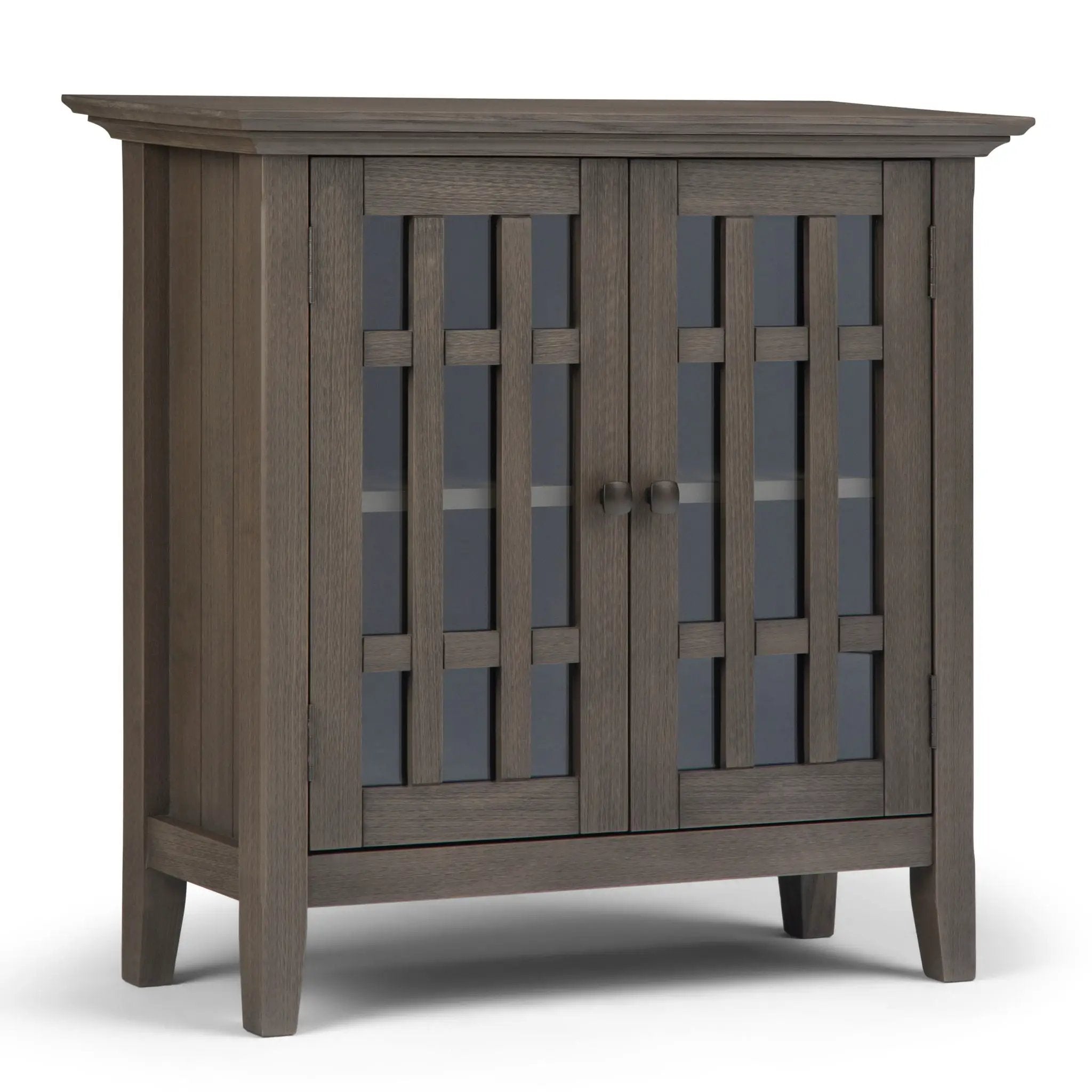 Bedford - Low Storage Media Cabinet - Farmhouse Gray by HouseOfZazla