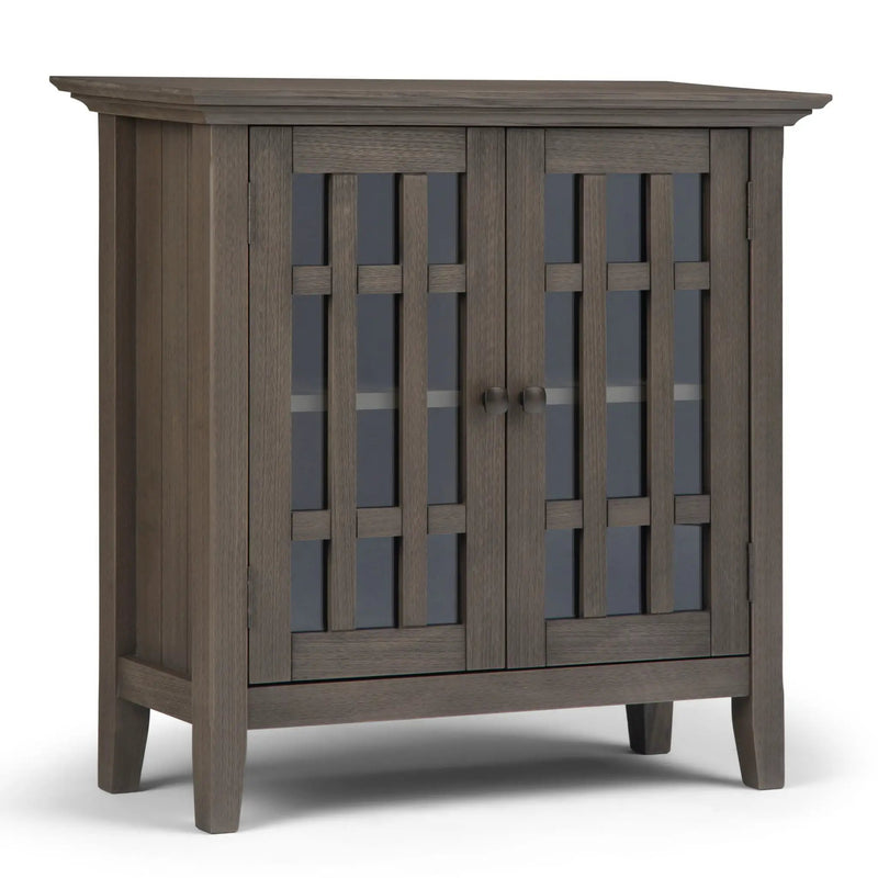 Bedford - Low Storage Media Cabinet - Farmhouse Gray by HouseOfZazla