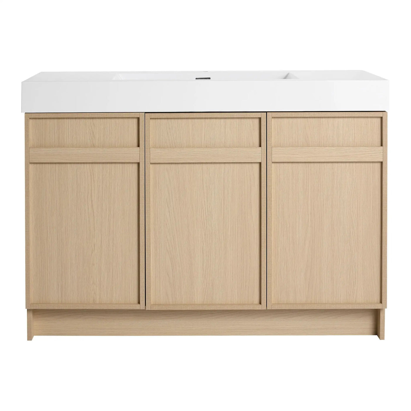 Freestanding Bathroom Vanity With Resin Sink & Soft Close Cabinet Doors by HouseOfZazla