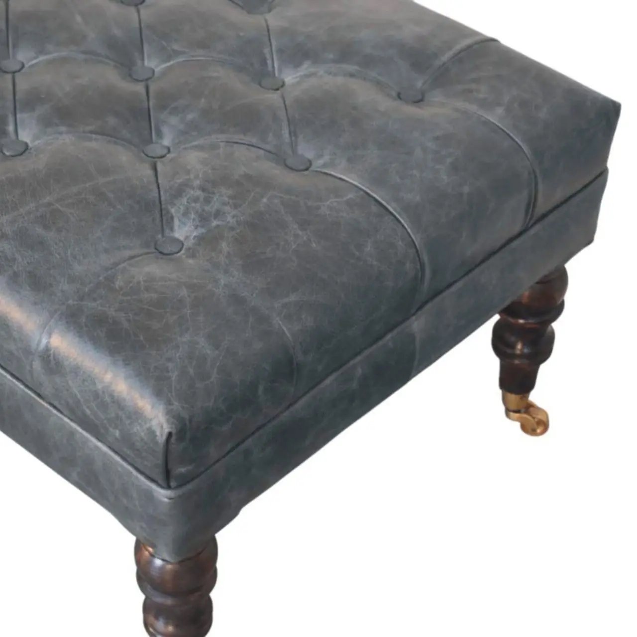 Buffalo - Ottoman With Castor Legs by Unique Piece Furniture