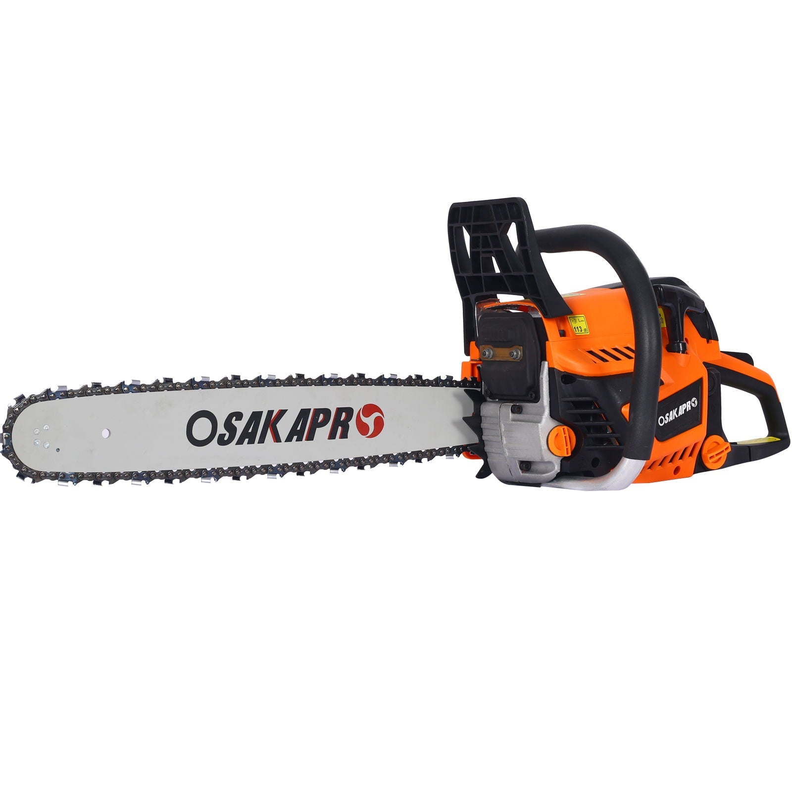 58Cc Gasoline Chainsaw 20" For Tree And Wood Cutting Epa Compliant - Orange by HouseOfZazla
