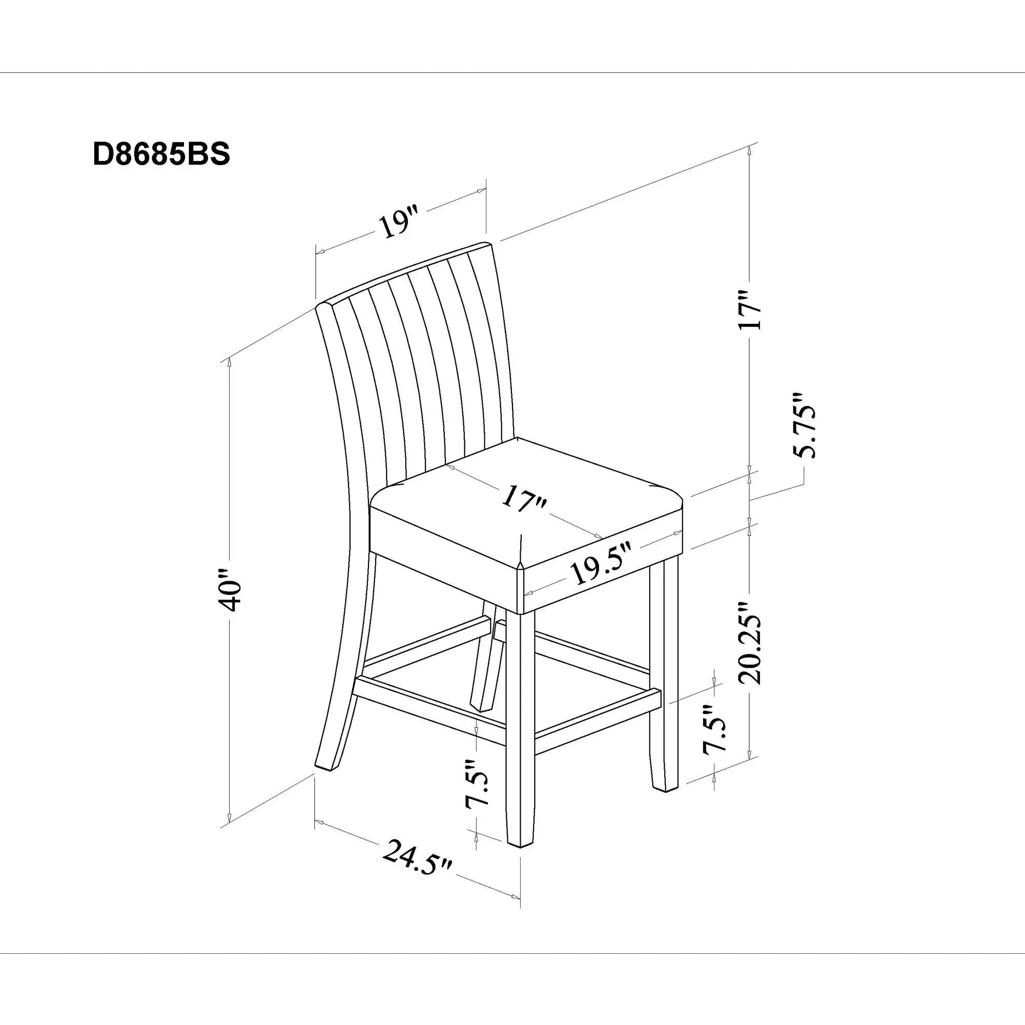 Vhong - Bar Stool by Unique Piece Furniture