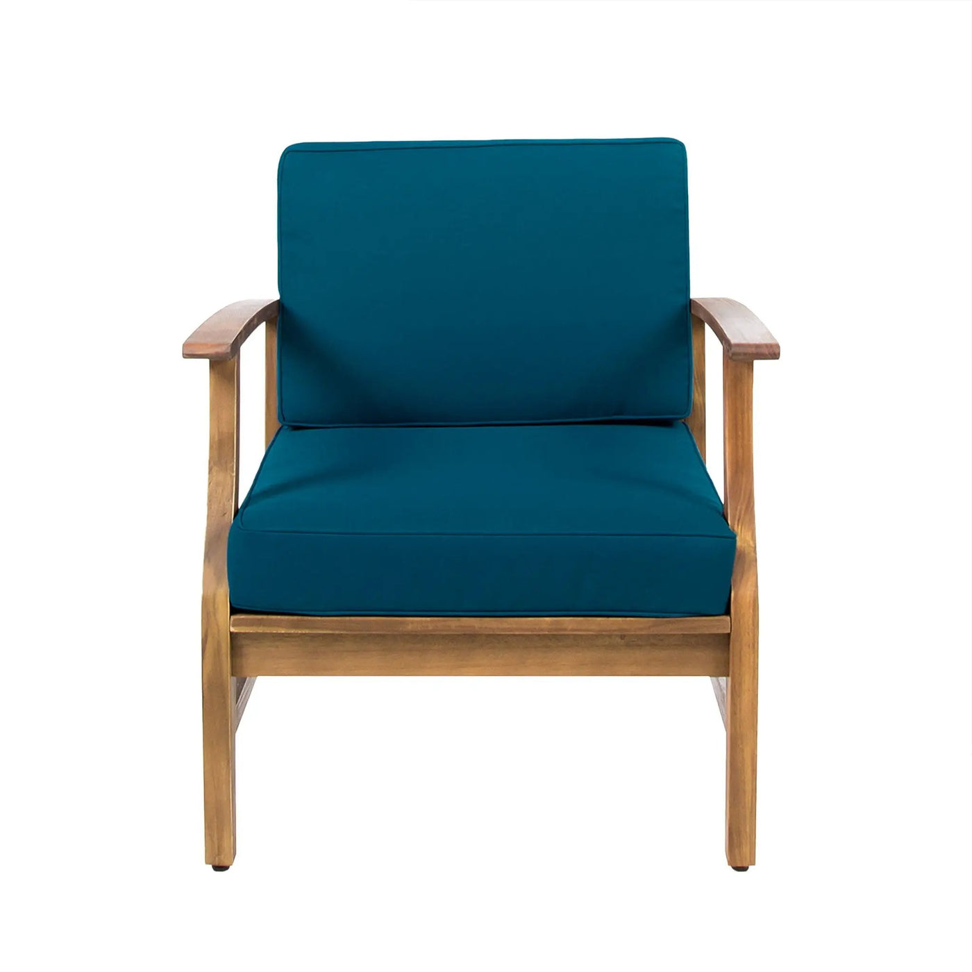 Perla Contemporary Club Chair with Water Resistant Cushion by HouseOfZazla