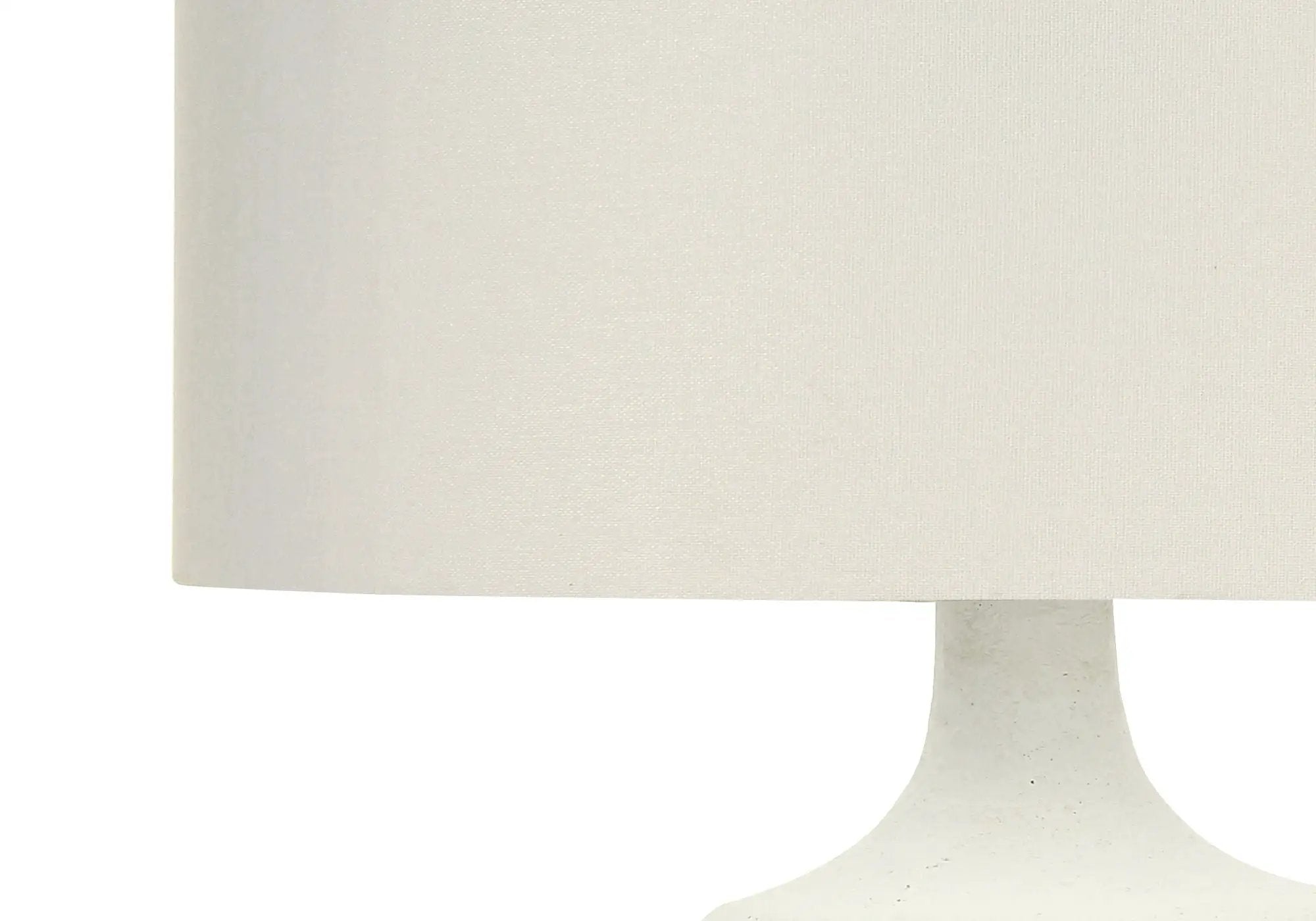 Lighting, Table Lamp, Resin, Contemporary - Cream by Unique Piece Furniture