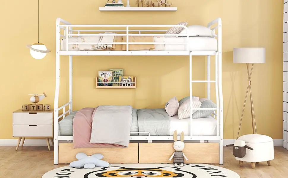 Contemporary Bunk Bed by HouseOfZazla