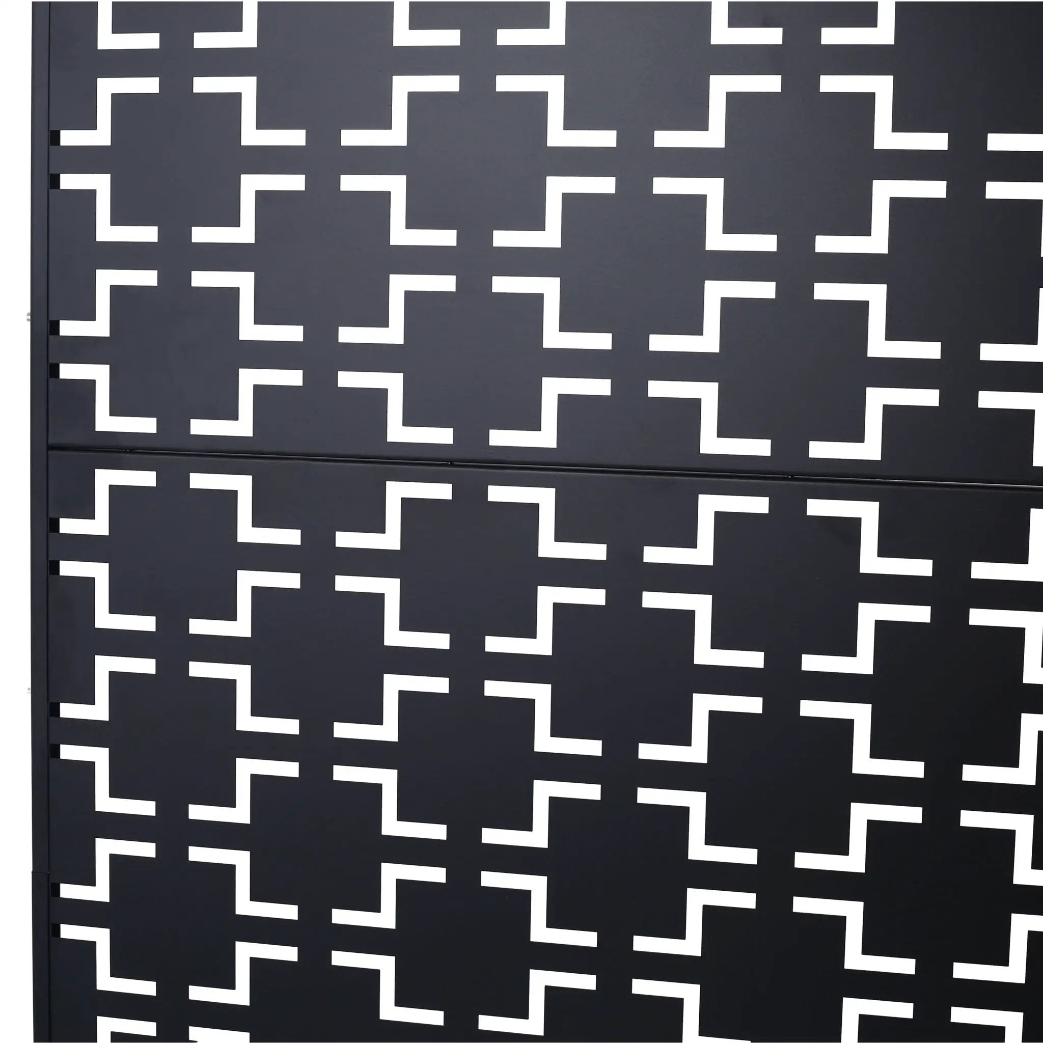 Outdoor & Indoor Metal Privacy Freestanding Decorative Screen by HouseOfZazla