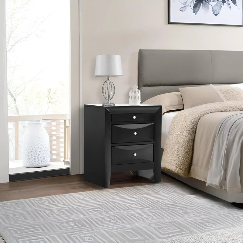 Modern Design Nightstand by Unique Piece Furniture