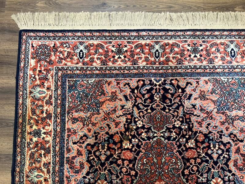 Karastan Rug 5.9 x 9, Kashan Medallion #741, Original Collection 700 Series, Discontinued, Wool Pile by Jewel Rugs