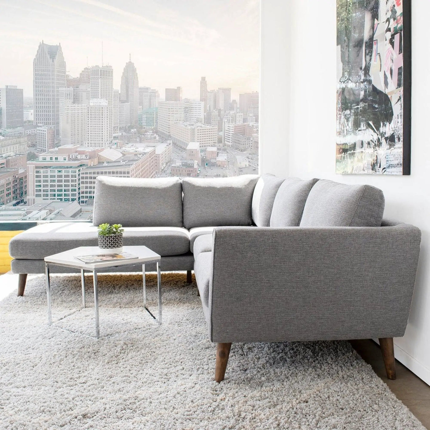 Benson - Sectional Sofa With Chaise by Unique Piece Furniture
