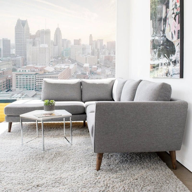 Benson - Sectional Sofa With Chaise by HouseOfZazla
