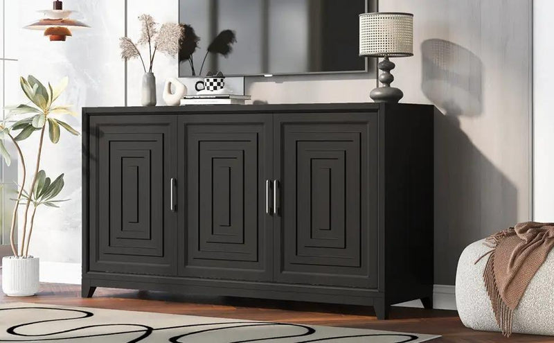 Vibe Haus TV Stand for TVs Up to 65 Inches by HouseOfZazla