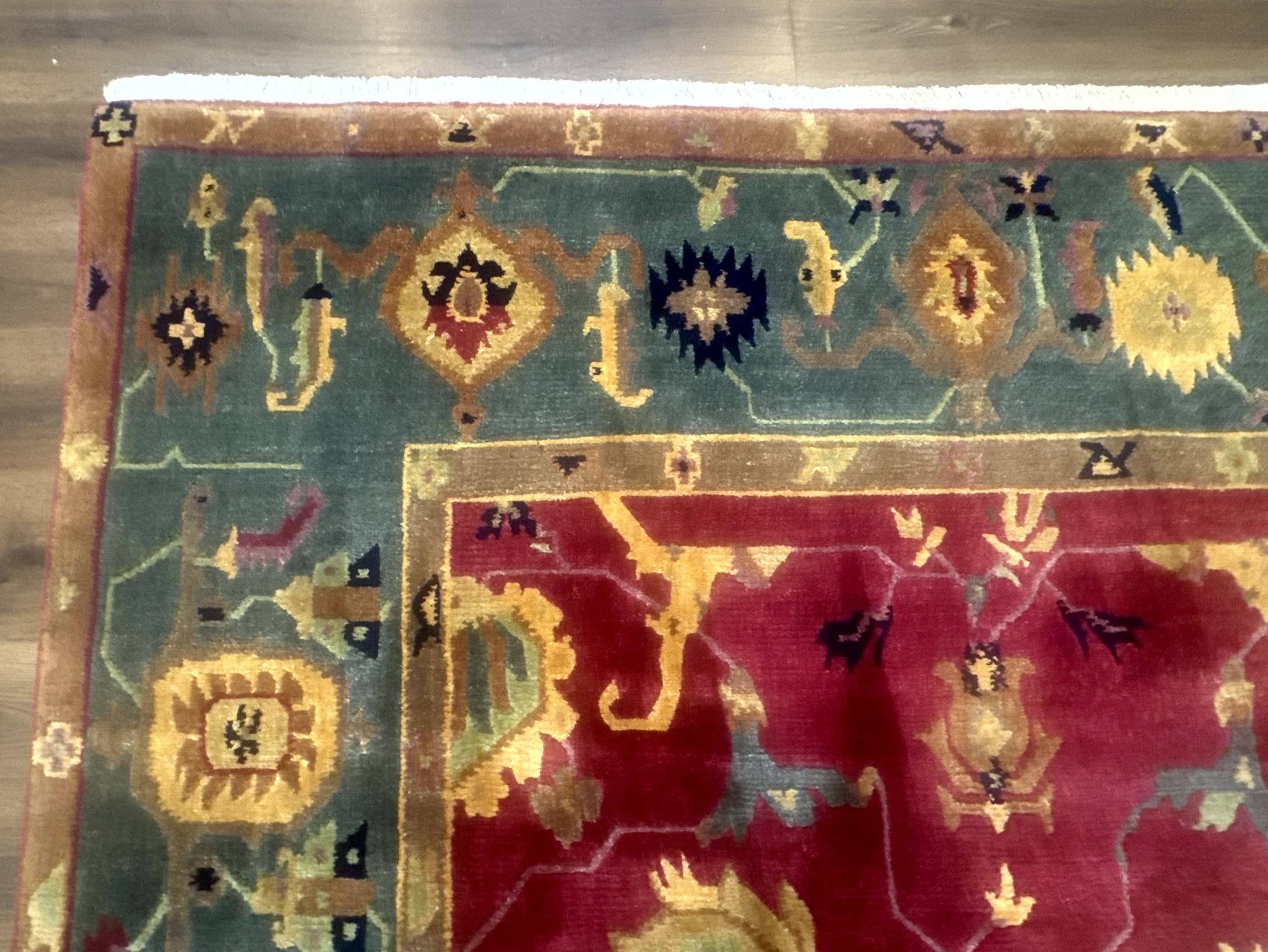 Tufenkian Rug 8x10, Tibetan Room Sized Carpet, Soft Thick Wool Pile by Jewel Rugs