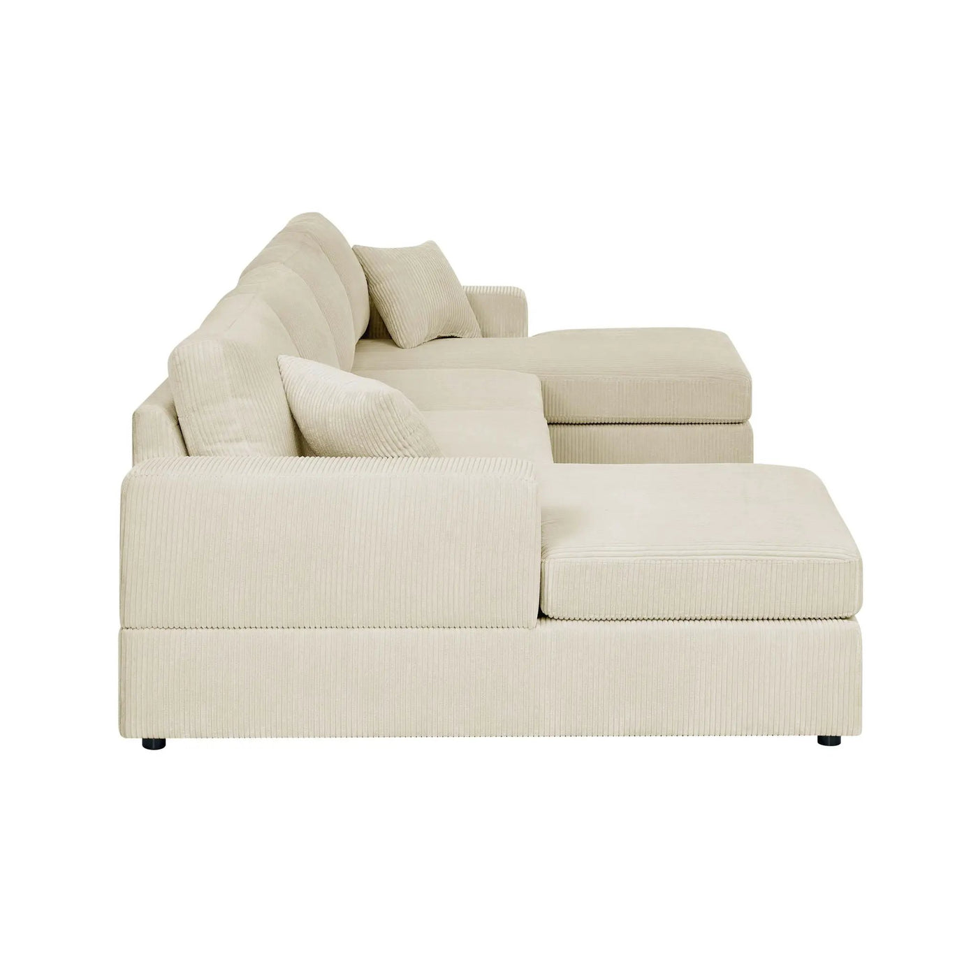 3 Piece Double Chaise Sectional Sofa by Unique Piece Furniture