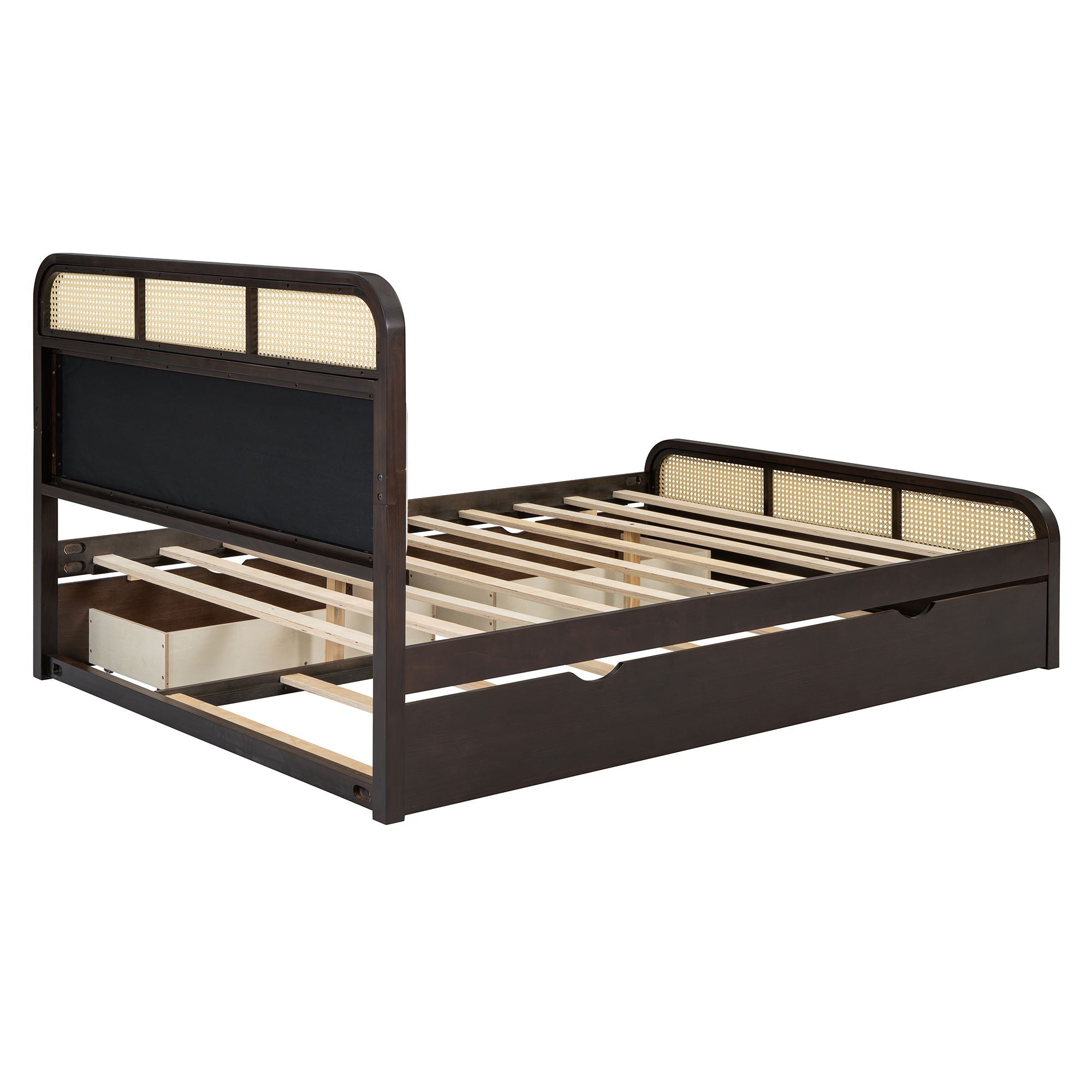 Platform Bed With Trundle And 2 Drawers by HouseOfZazla