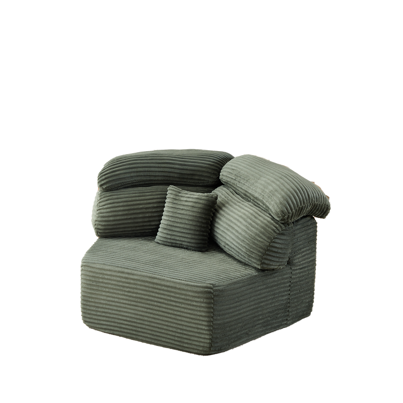 53-Inch Modern Cocooning Sensation Single-Seater Lounge Chair by HouseOfZazla