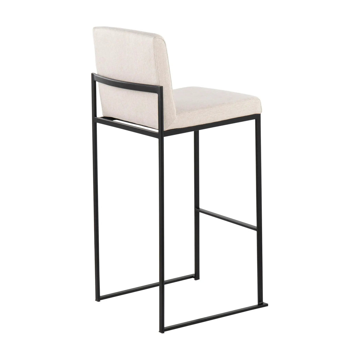 Fuji - Contemporary High Back Barstool Elegant Design by HouseOfZazla