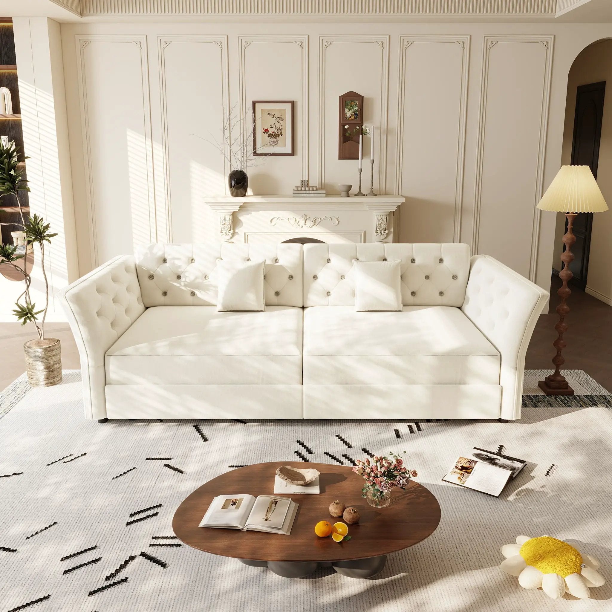Oversize Pull Out Sofa Bed For Living Room