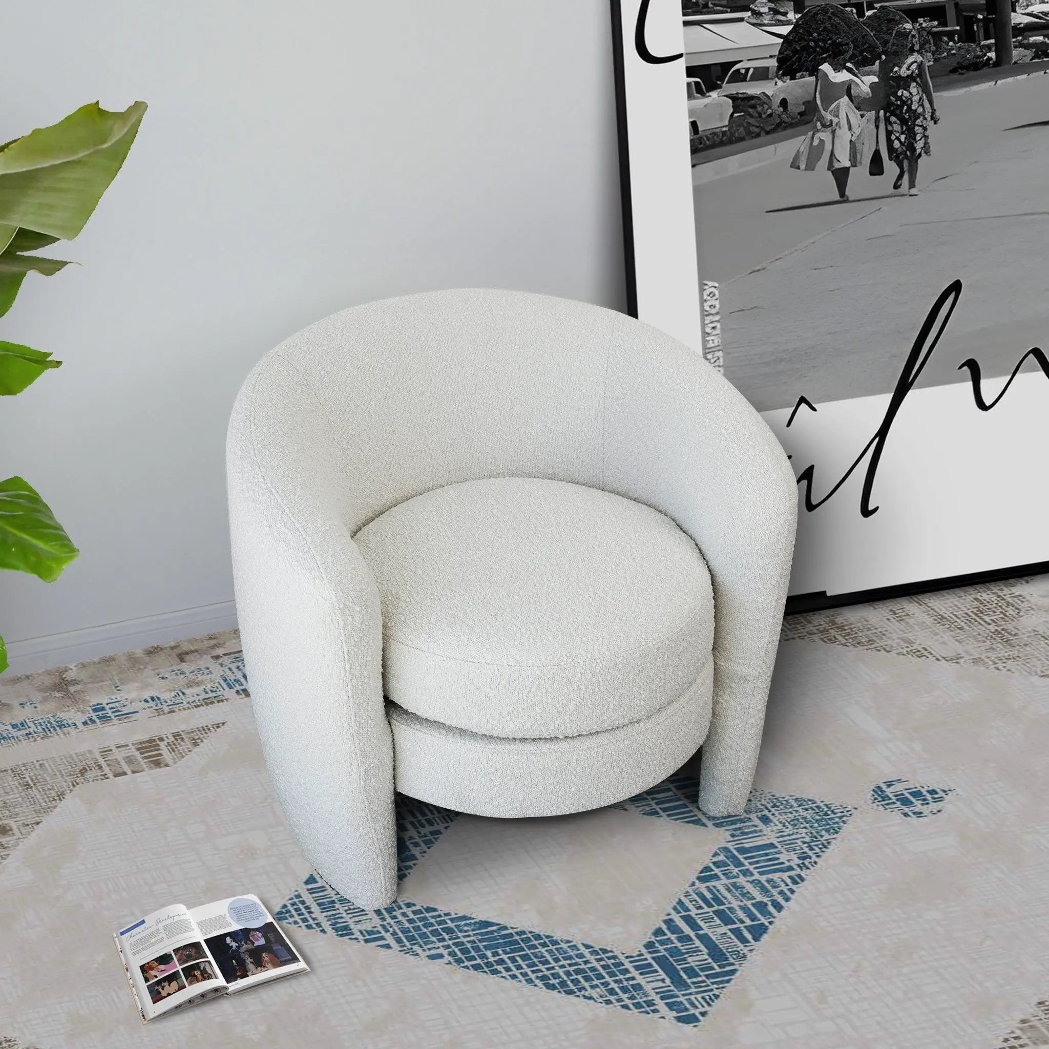 Avalon - Lounge Chair - White by HouseOfZazla