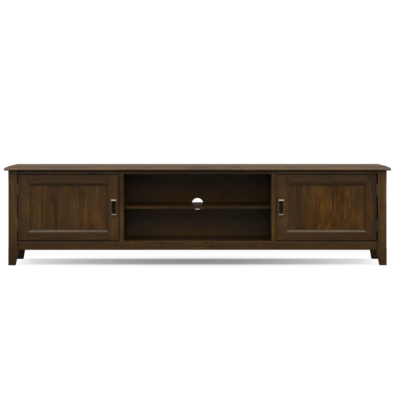 Burlington - Low TV Media Stand - Mahogany by HouseOfZazla