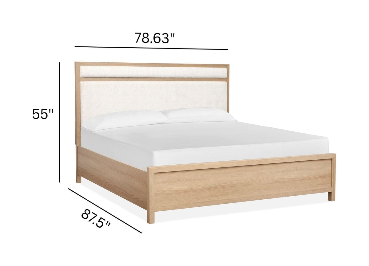 Merrifield - Upholstered Panel Bed, photo 7 of 20